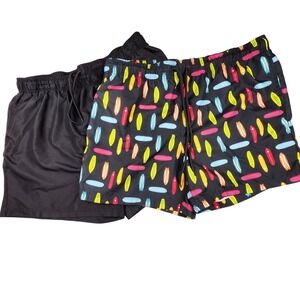 Swim Trunks Board Short Mens 2XL Ocean Pacific George Surf Beach Pool 2 Pair